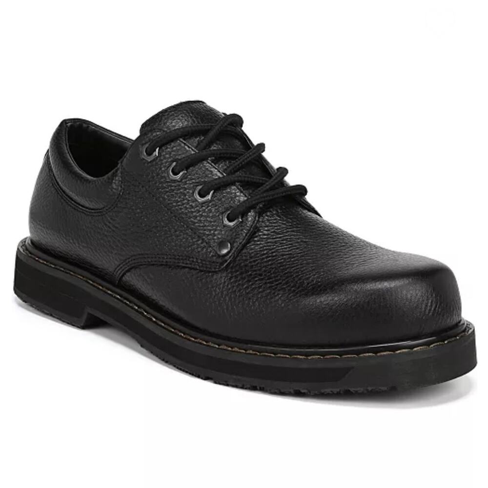 Dr. Scholl's Harrington II Work Slip Resistant Leather Oxford Black Size 13
